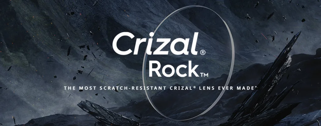 Crizal Rock cho đơn tròng sẵn Essilor