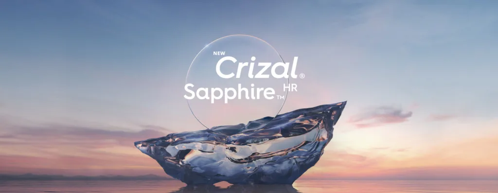 Crizal Sapphire HR cho tròng kính đơn tròng sẵn