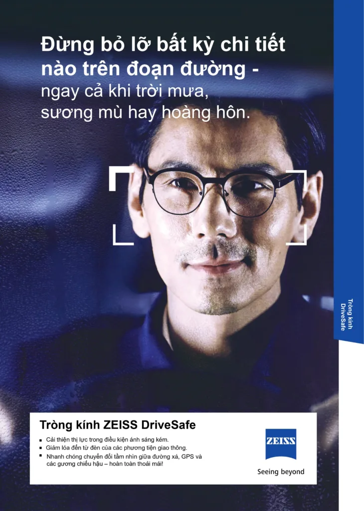 ZEISS DriveSafe - công nghệ kính lái xe