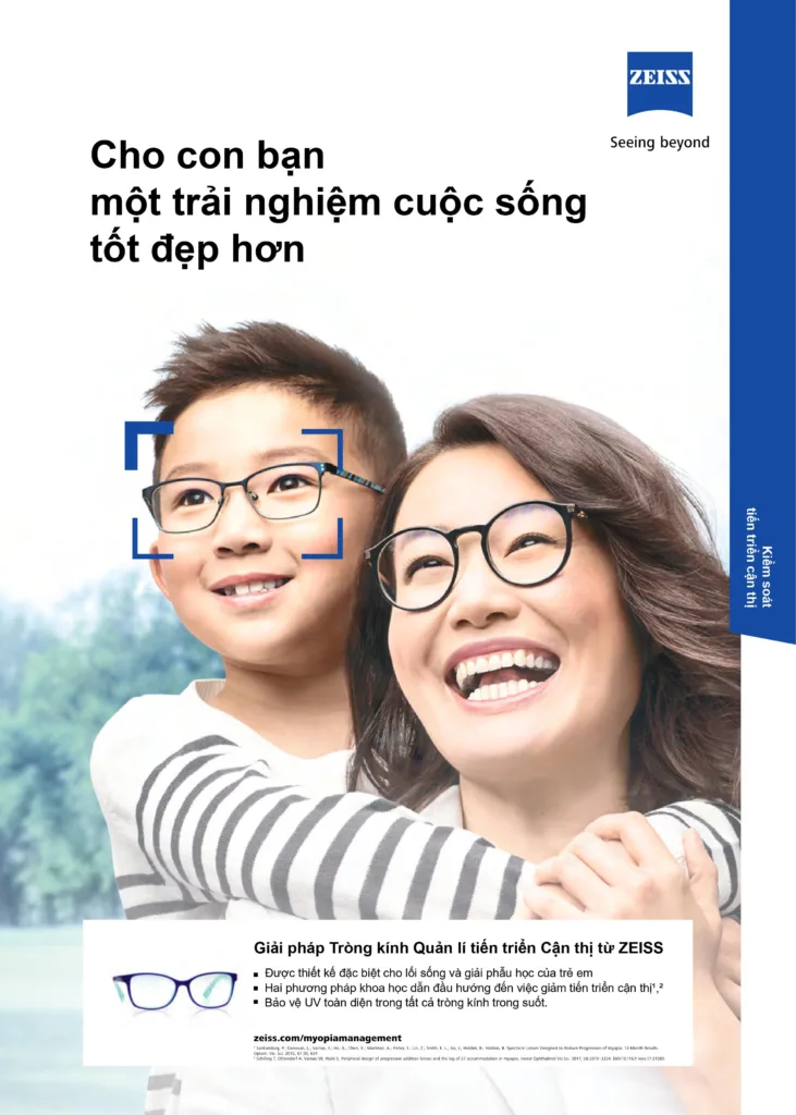 Công nghệ tròng kính quản lý tiến triển cận thị