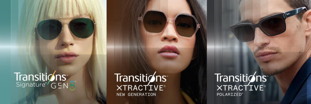 Tròng kính đổi màu Transitions