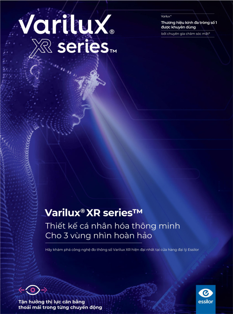 Varilux XR Series - sự tiến bộ của công nghệ mắt kính