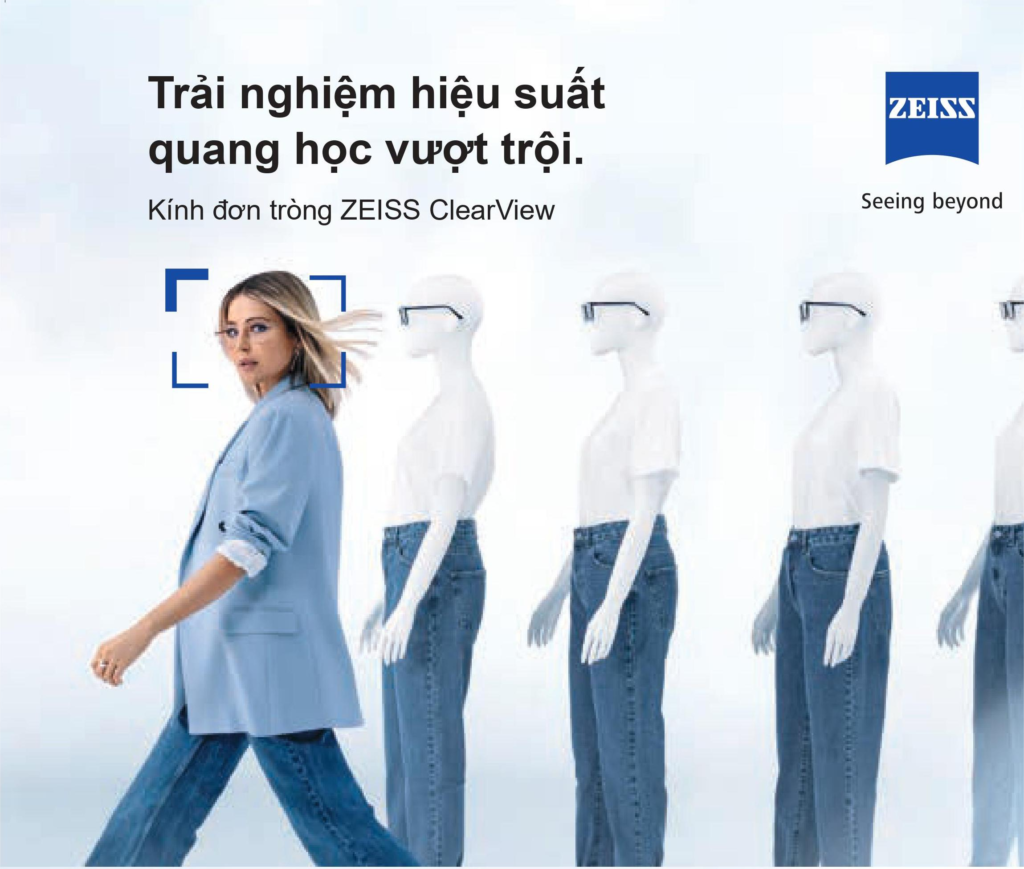 ZEISS ClearView - công nghệ kính đơn tròng hiện đại