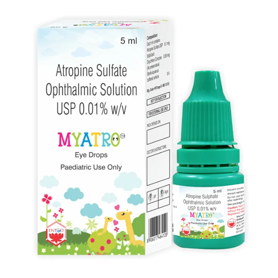 Atropine liều thấp trong kiểm soát tiến triển cận thị