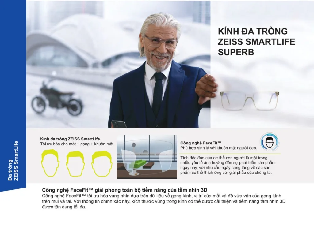 ZEISS SmartLife Superb trong dòng TRÒNG KÍNH ĐA TRÒNG ZEISS SMARTLIFE