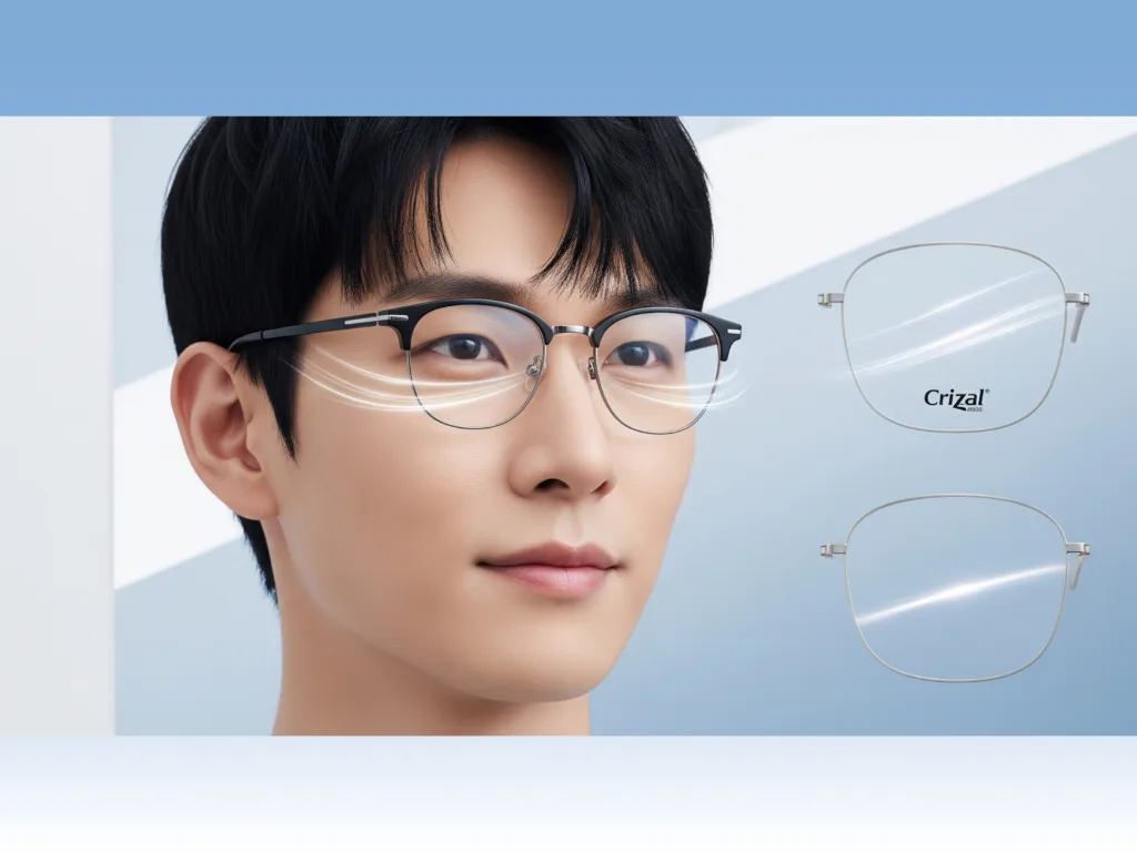 Nhận biết tròng kính Crizal chính hãng Essilor