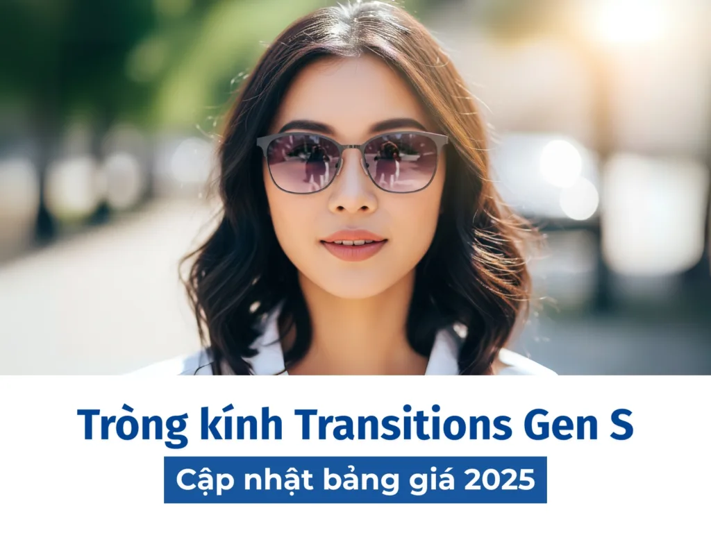 Tư vấn và cắt kính Transitions Gen S tại Phòng khám mắt BS Minh Bến Tre