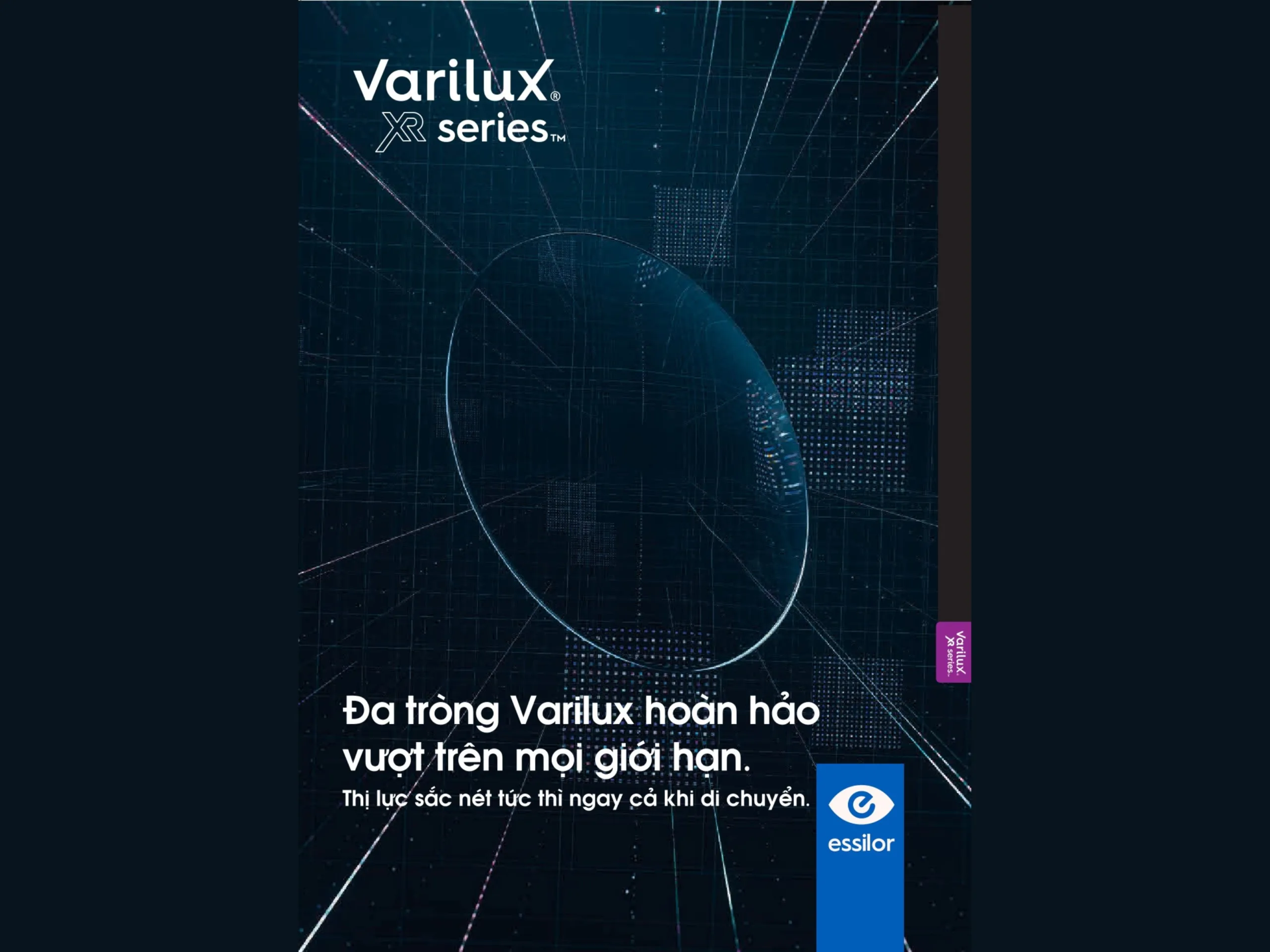 trong kinh da trong Varilux XR Series