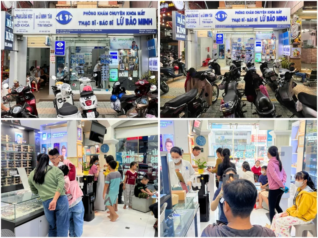 Phòng khám mắt, mắt kính Ths Bs Lữ Bảo Minh Bến Tre