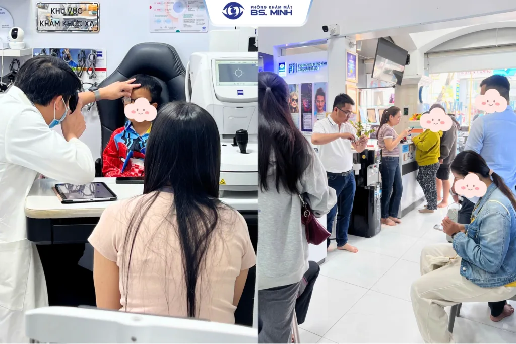 Phòng khám mắt BS Minh Bến Tre tư vấn cận thị tăng độ nhanh