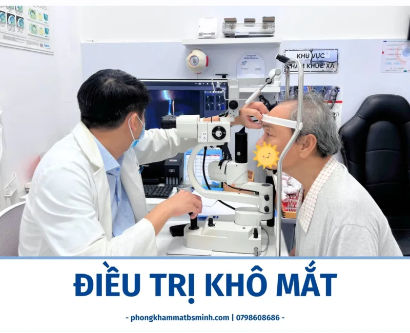 Điều trị khô mắt