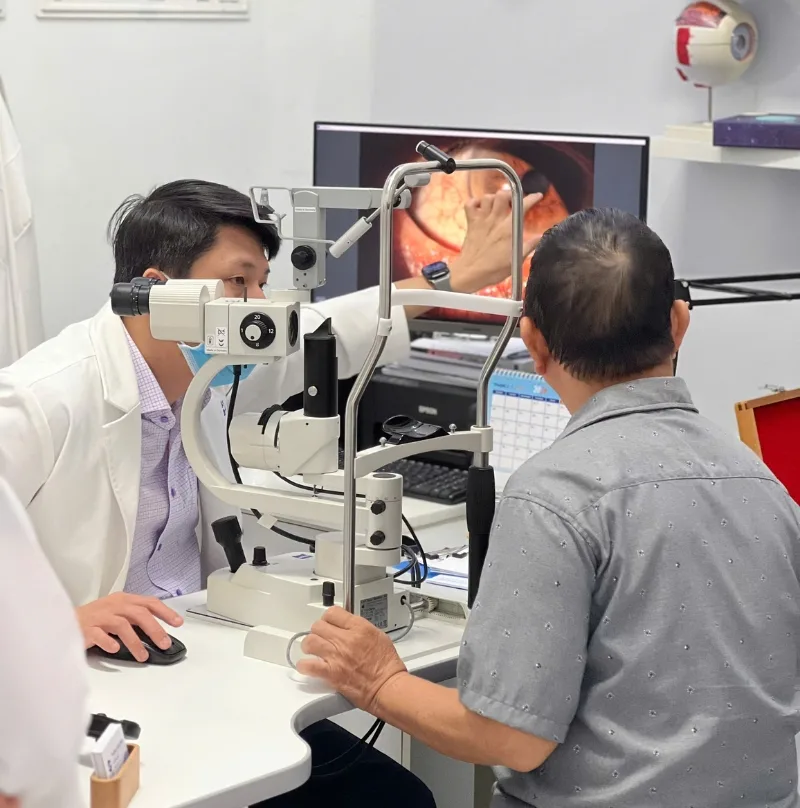 Khám cườm khô tại Phòng khám mắt BS Minh Bến Tre