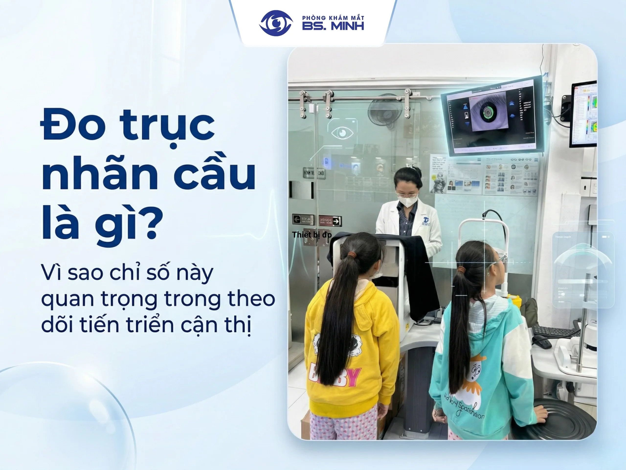 Phòng khám mắt, mắt kính Ths Bs Lữ Bảo Minh Bến Tre do truc nhan cau