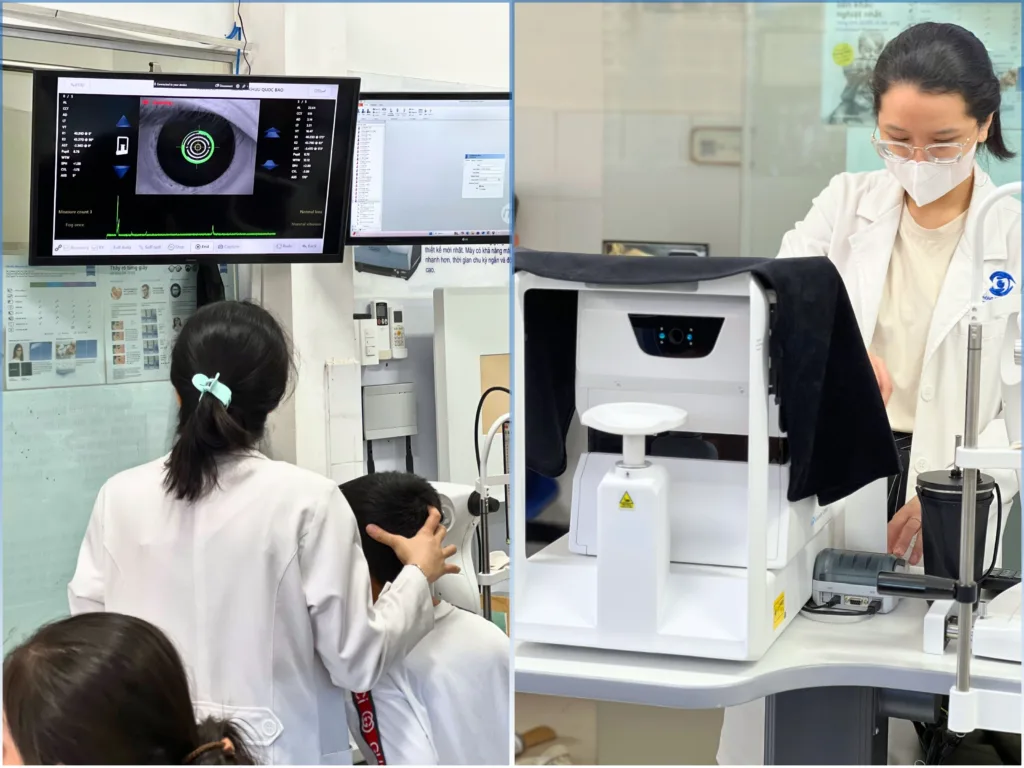 Phòng khám mắt, mắt kính Ths Bs Lữ Bảo Minh Bến Tre do truc nhan cau