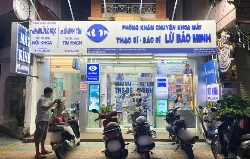 phong kham mat bac si minh ben tre