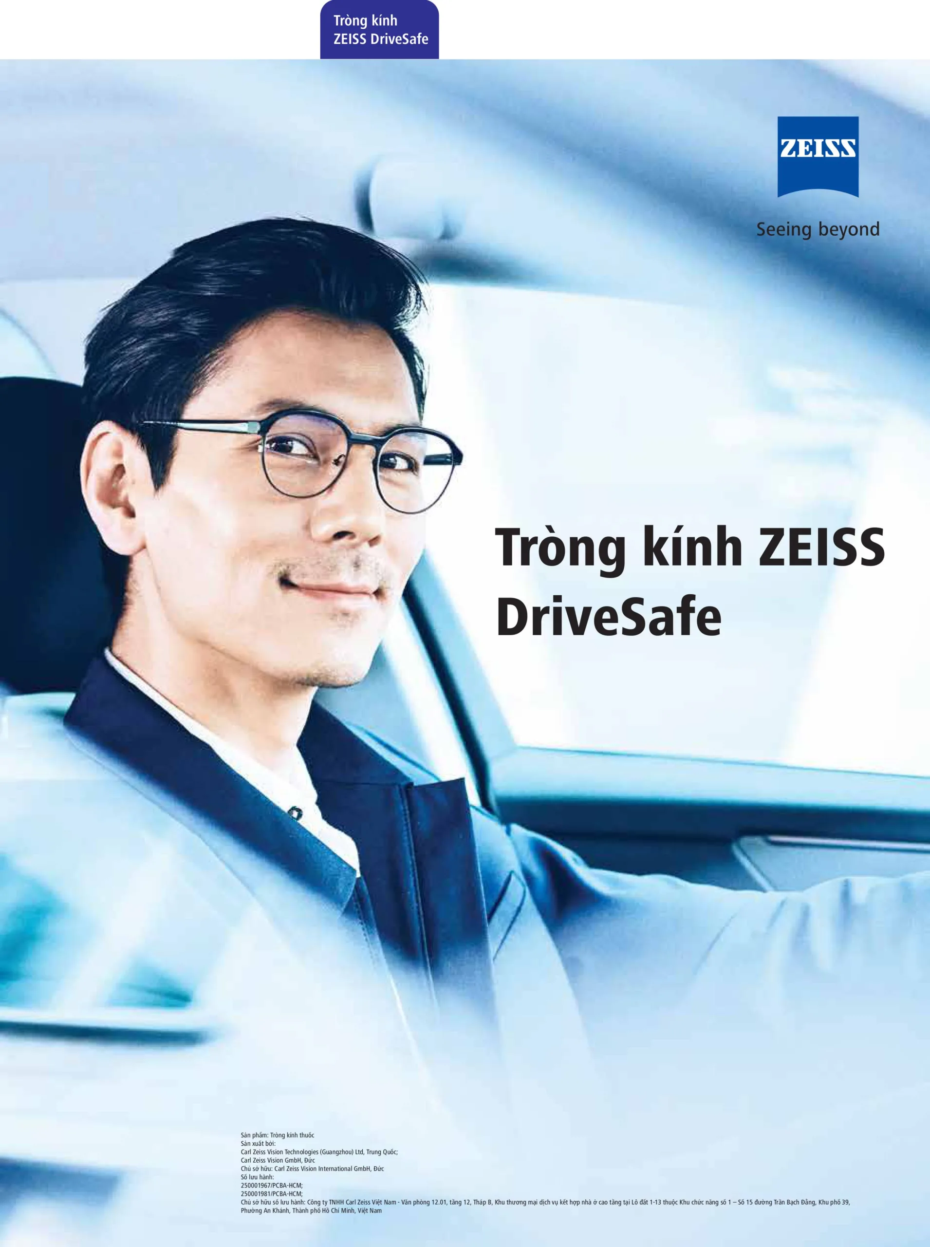 kính đa tròng cho người lái xe