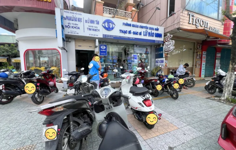 Đường đi đến phòng khám mắt BS Minh Bến Tre