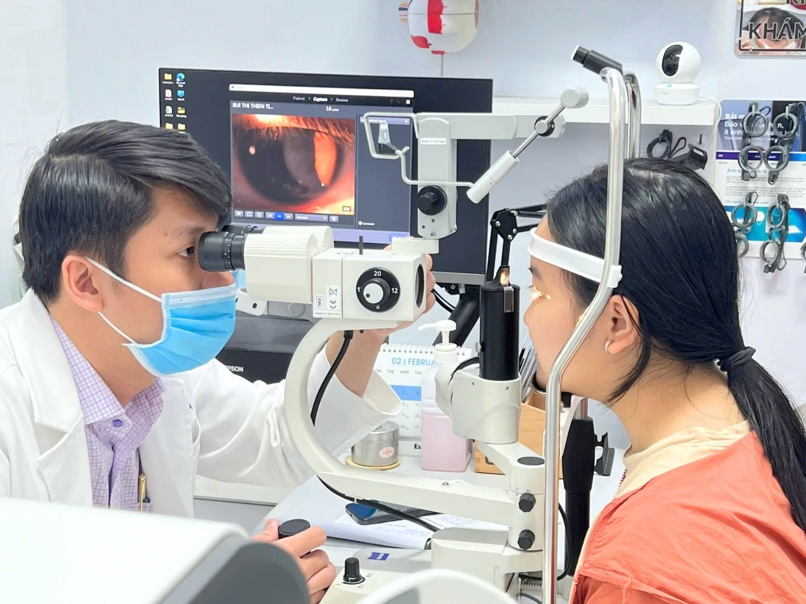 Khám khô mắt tại Bến Tre cho người dùng máy tính