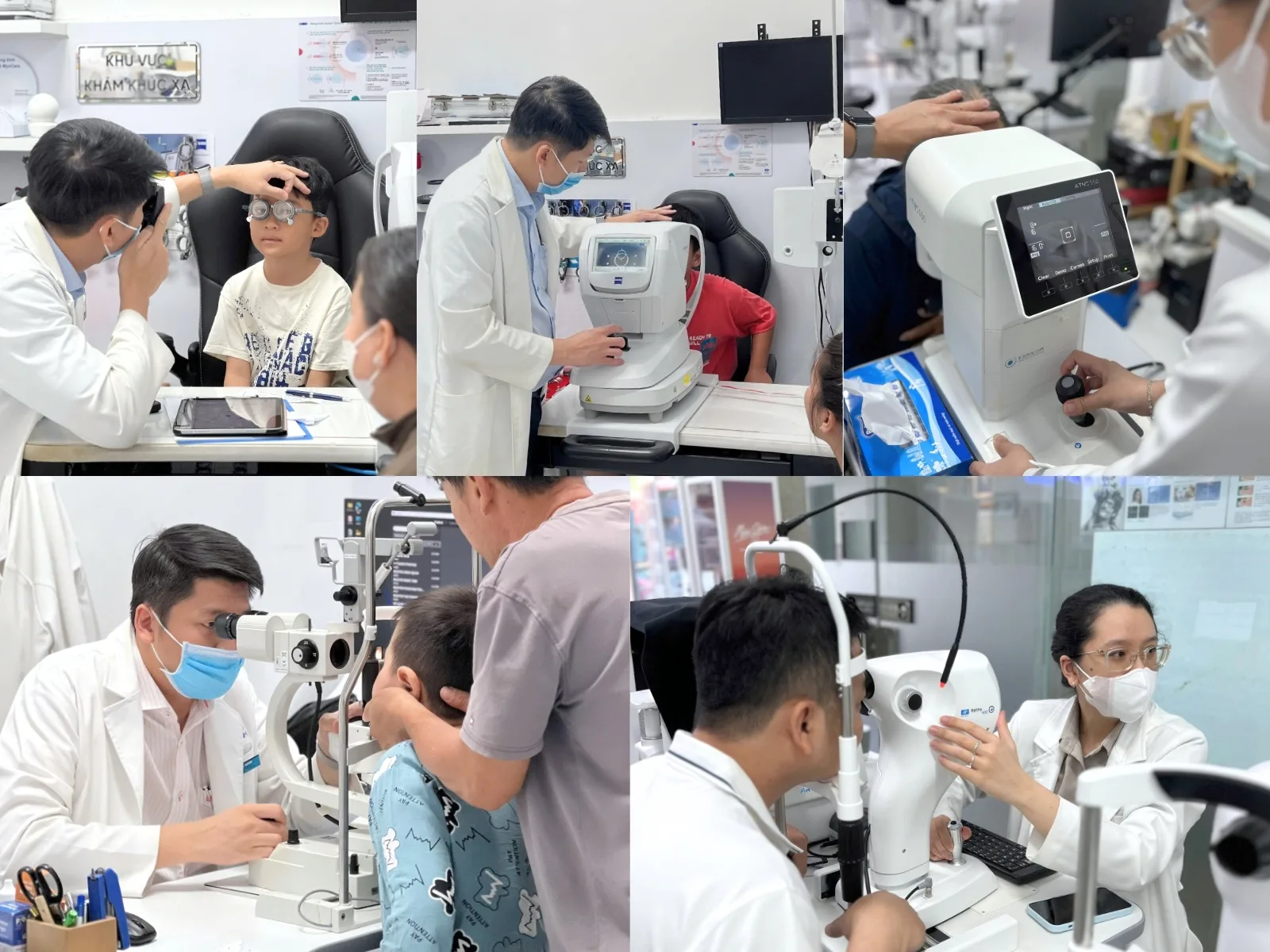 Khám mắt tổng quát cho người bị đau mắt và nhức đầu tại Bến Tre