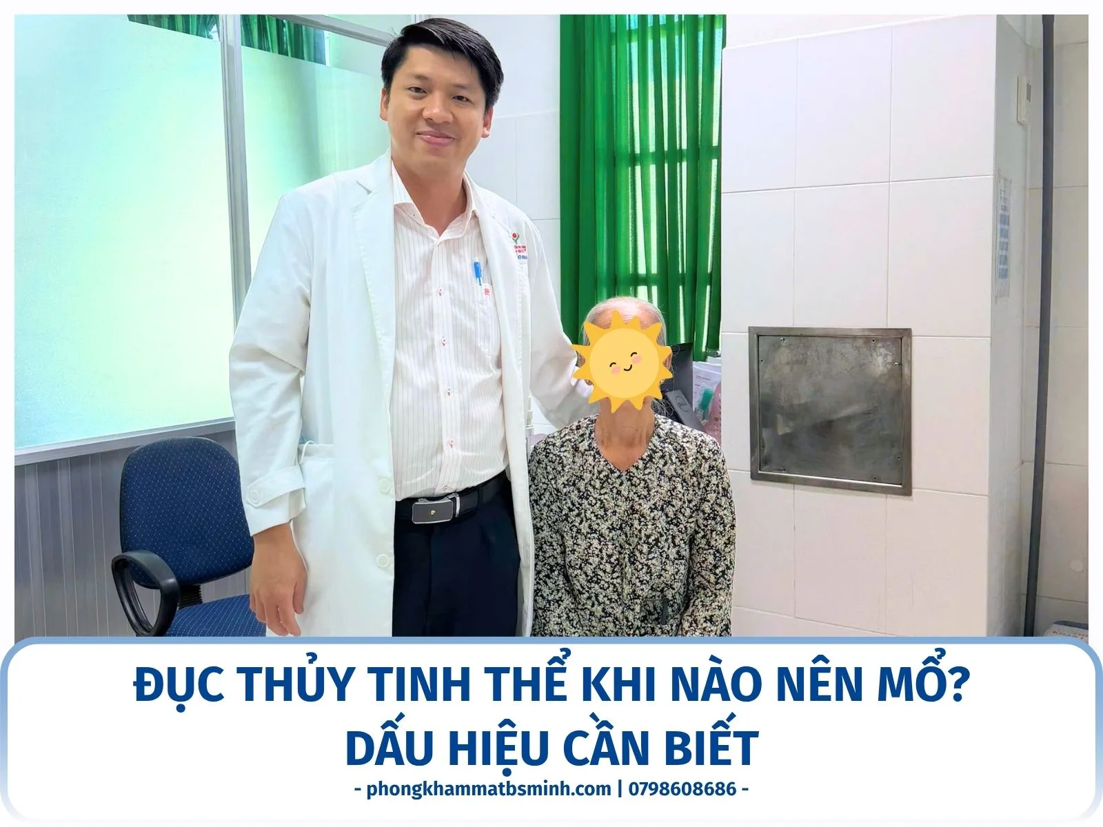 Đục thủy tinh thể khi nào nên mổ? Dấu hiệu cần biết