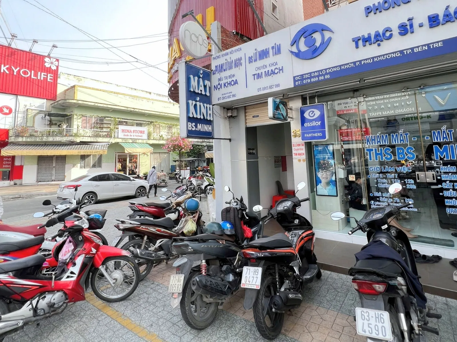 Địa chỉ đo mắt cận thị Bến Tre