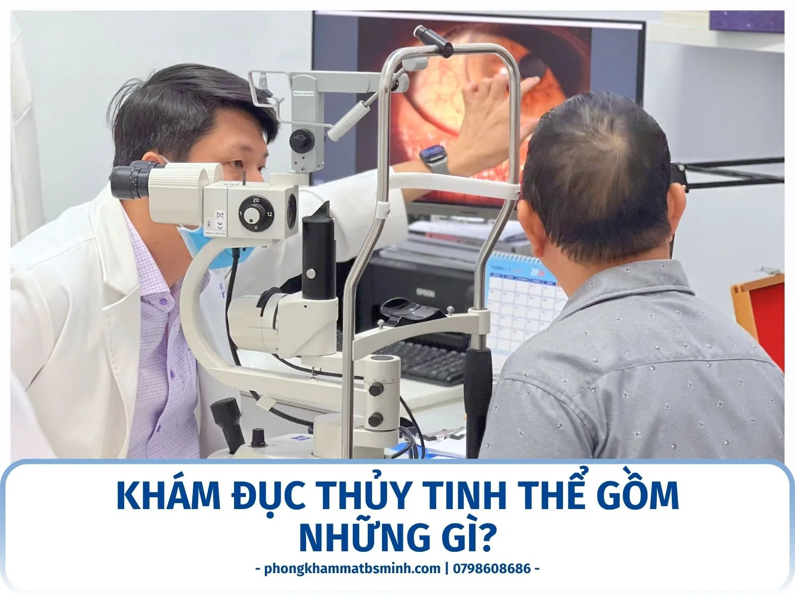 Khám đục thủy tinh thể gồm những gì?