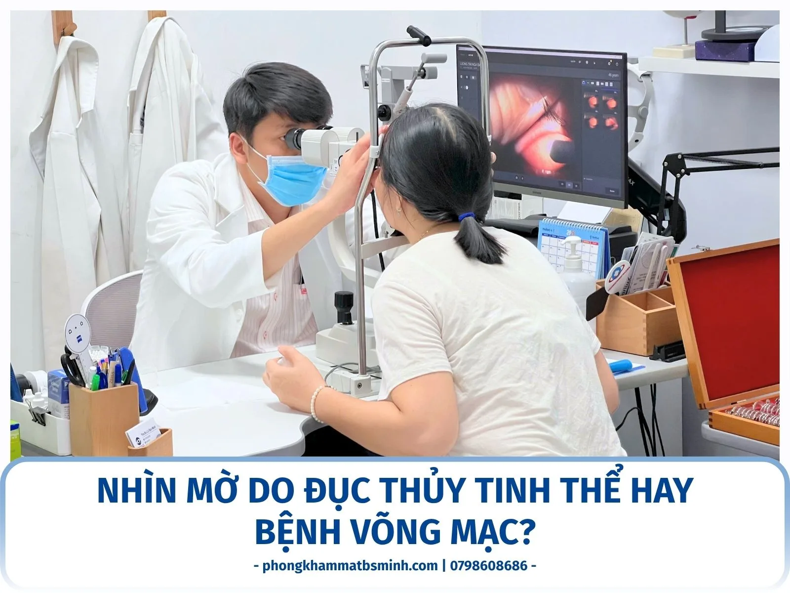 Nhìn mờ do đục thủy tinh thể hay bệnh võng mạc?