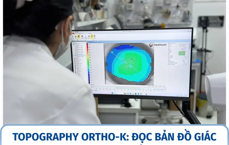 Topography Ortho-K: đọc bản đồ giác mạc khi fit kính