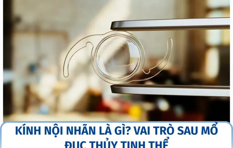 Kính nội nhãn là gì? Vai trò sau mổ đục thủy tinh thể