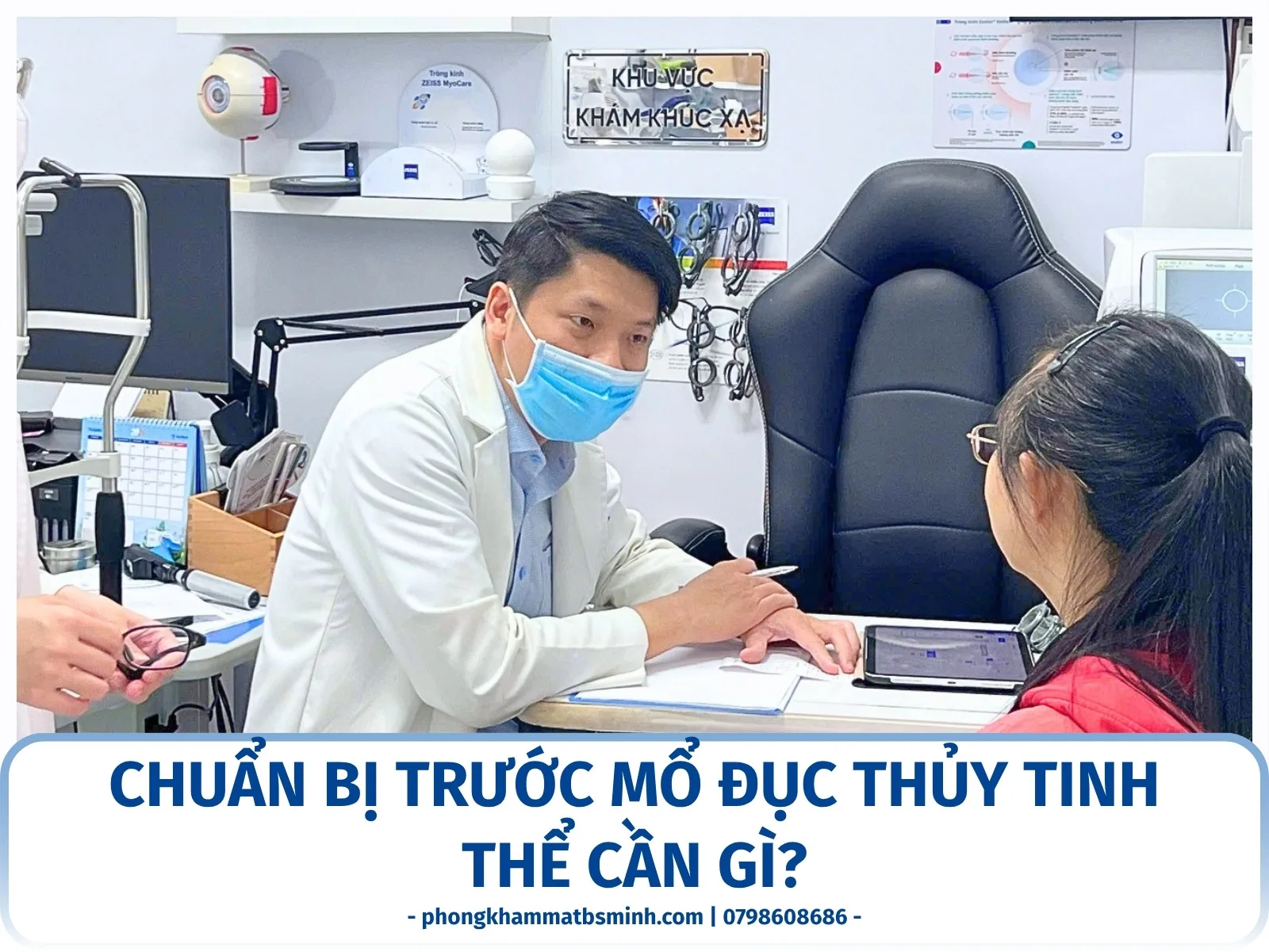 Chuẩn bị trước mổ đục thủy tinh thể cần gì?