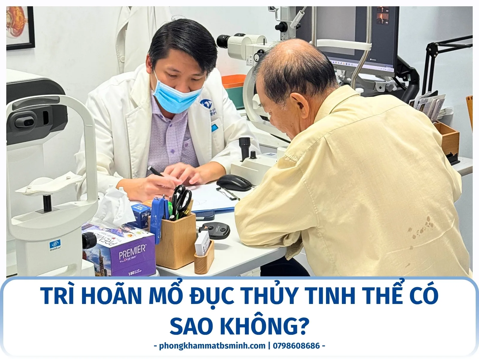 Trì hoãn mổ đục thủy tinh thể có sao không?