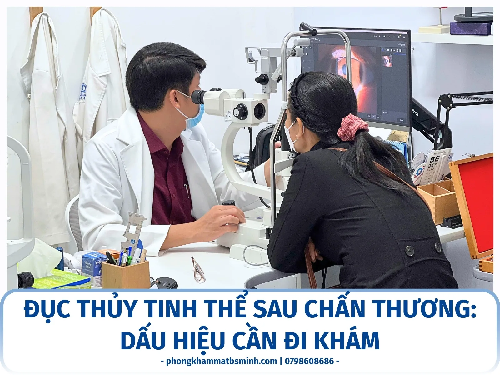Đục thủy tinh thể sau chấn thương: dấu hiệu cần đi khám
