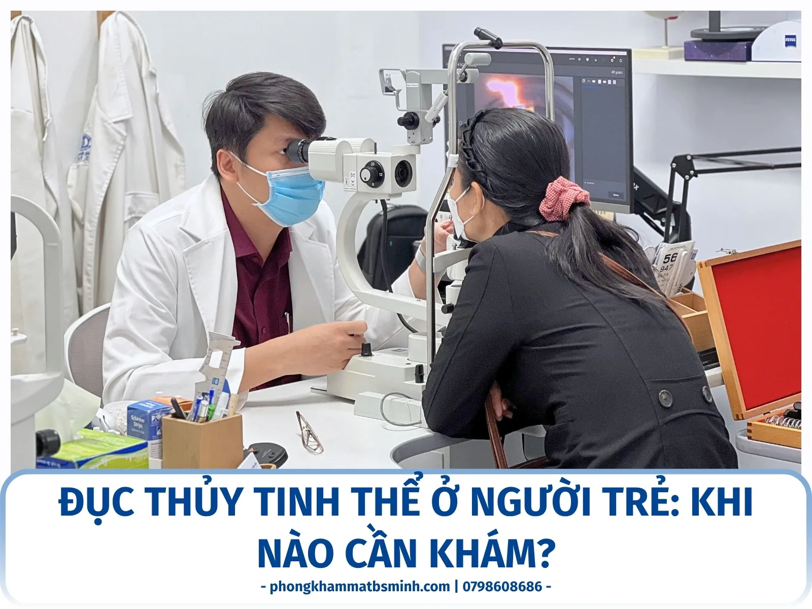 Đục thủy tinh thể ở người trẻ: khi nào cần khám?