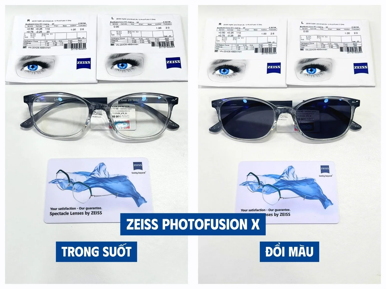 ZEISS PhotoFusion X là gì? Kính đổi màu khi đi nắng có tốt không?