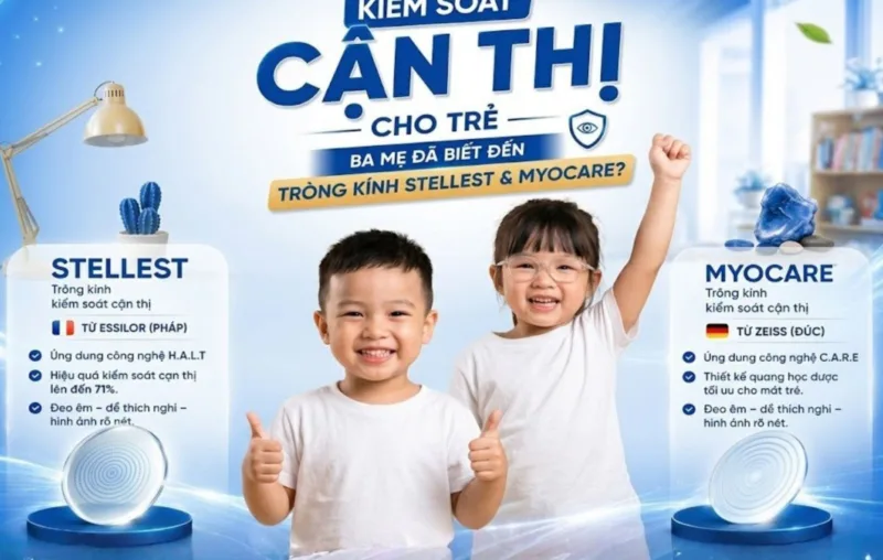 Stellest và MyoCare có dùng được cho trẻ loạn thị không?