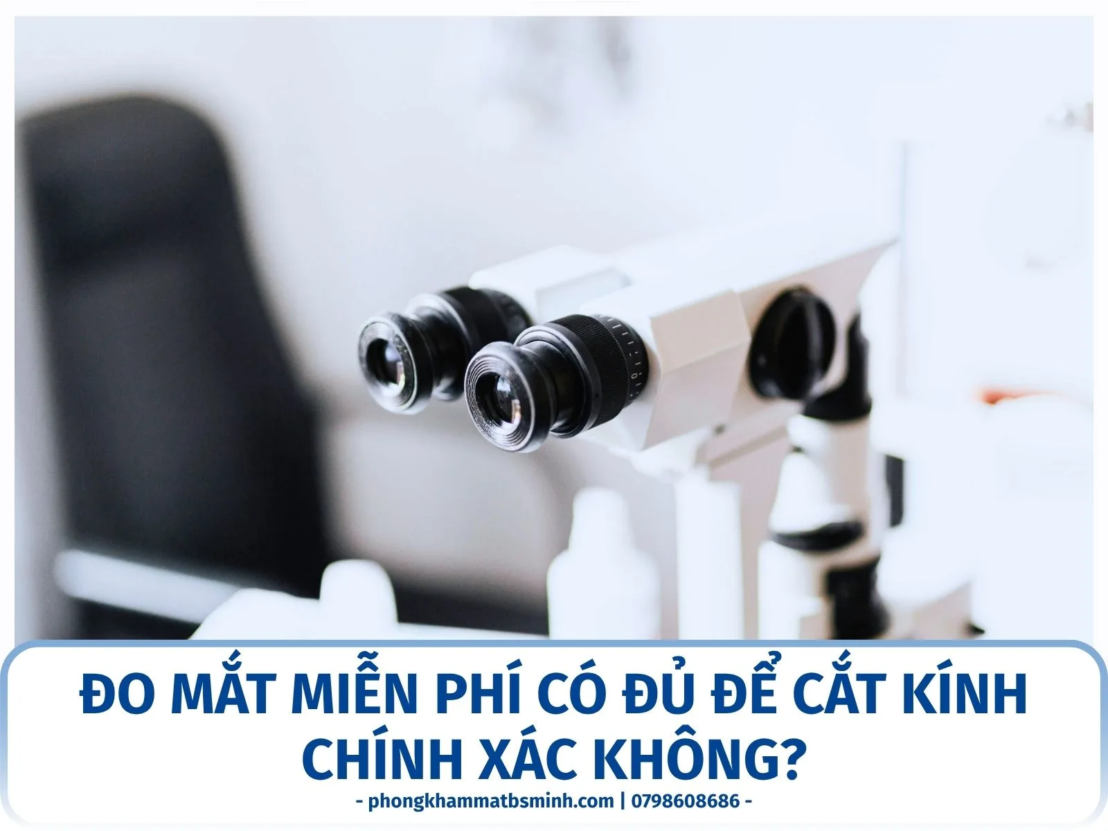 Đo mắt miễn phí có đủ để cắt kính chính xác không?