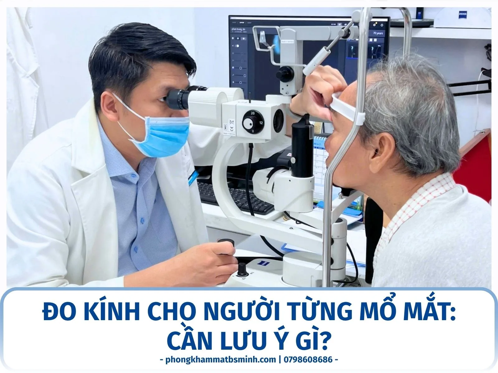 Đo kính cho người từng mổ mắt: cần lưu ý gì?