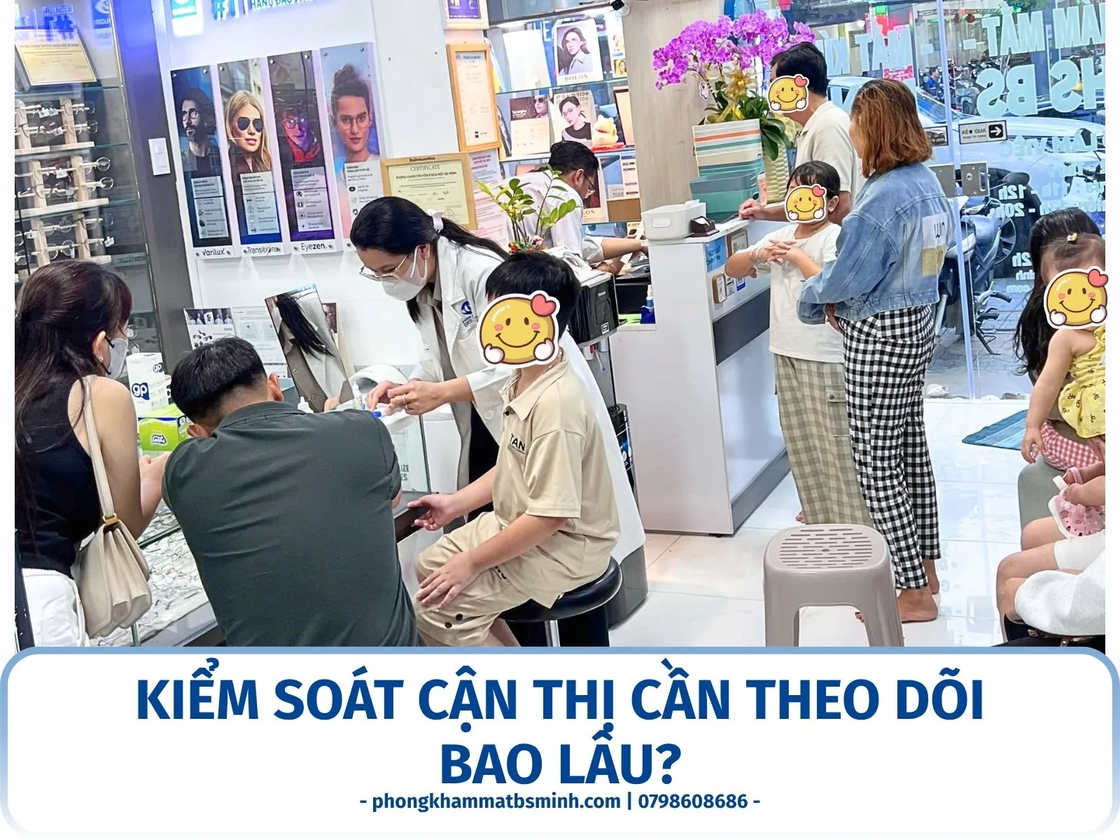 Kiểm soát cận thị cần theo dõi bao lâu?