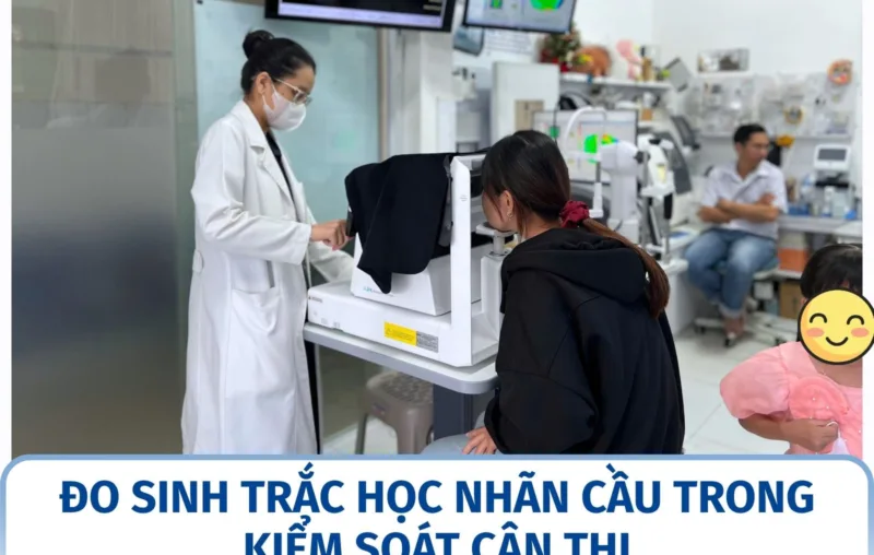 Đo sinh trắc học nhãn cầu trong kiểm soát cận thị