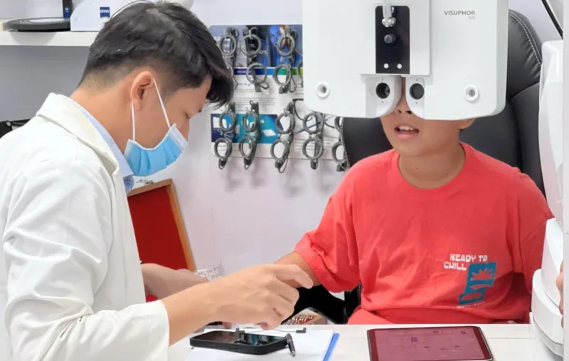 Đo mắt cận thị Bến Tre
