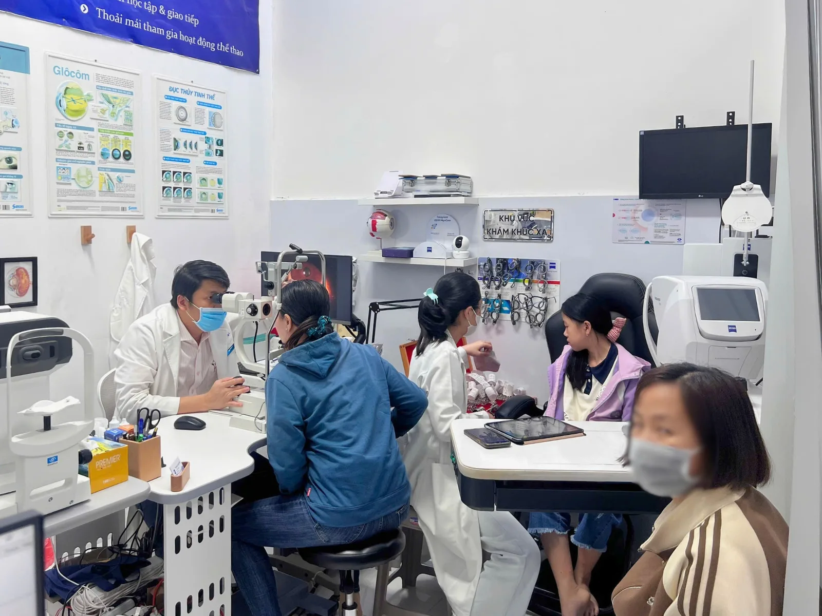Quy trình khám mắt tại phòng khám mắt Bến Tre