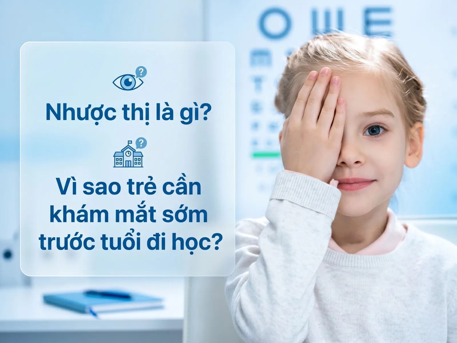 nhuoc thi la gi kham mat tre em ben tre