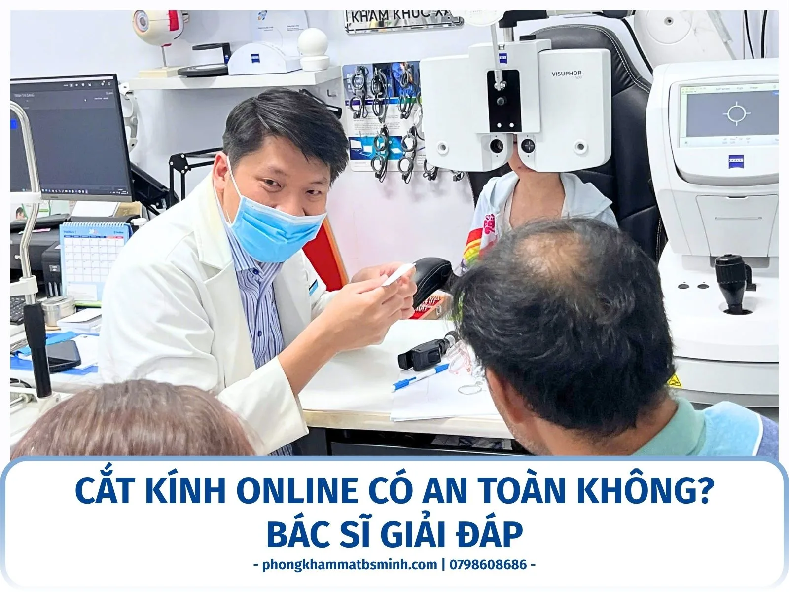 Cắt kính online có an toàn không? Bác sĩ giải đáp