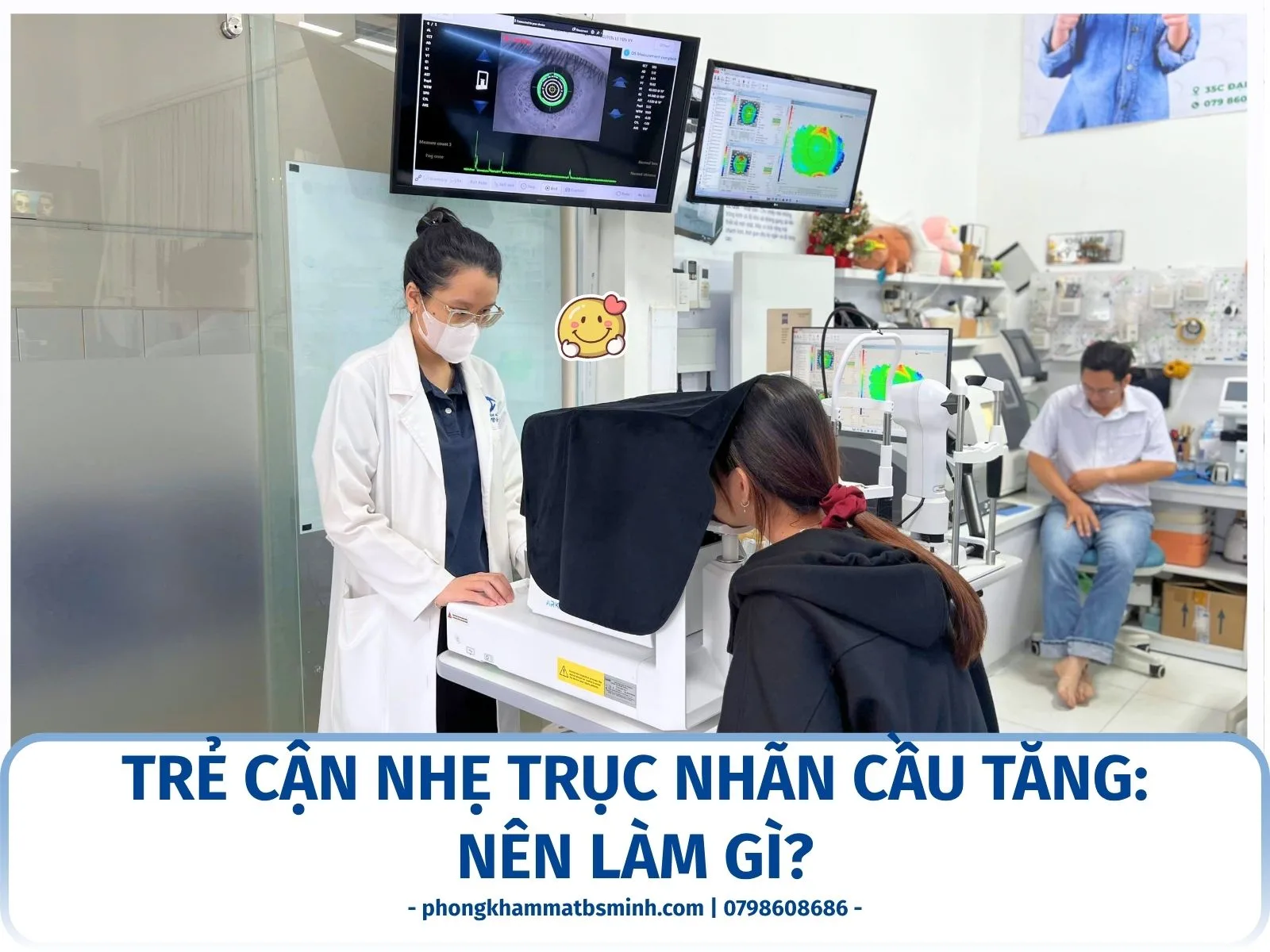 Trẻ cận nhẹ trục nhãn cầu tăng: nên làm gì?