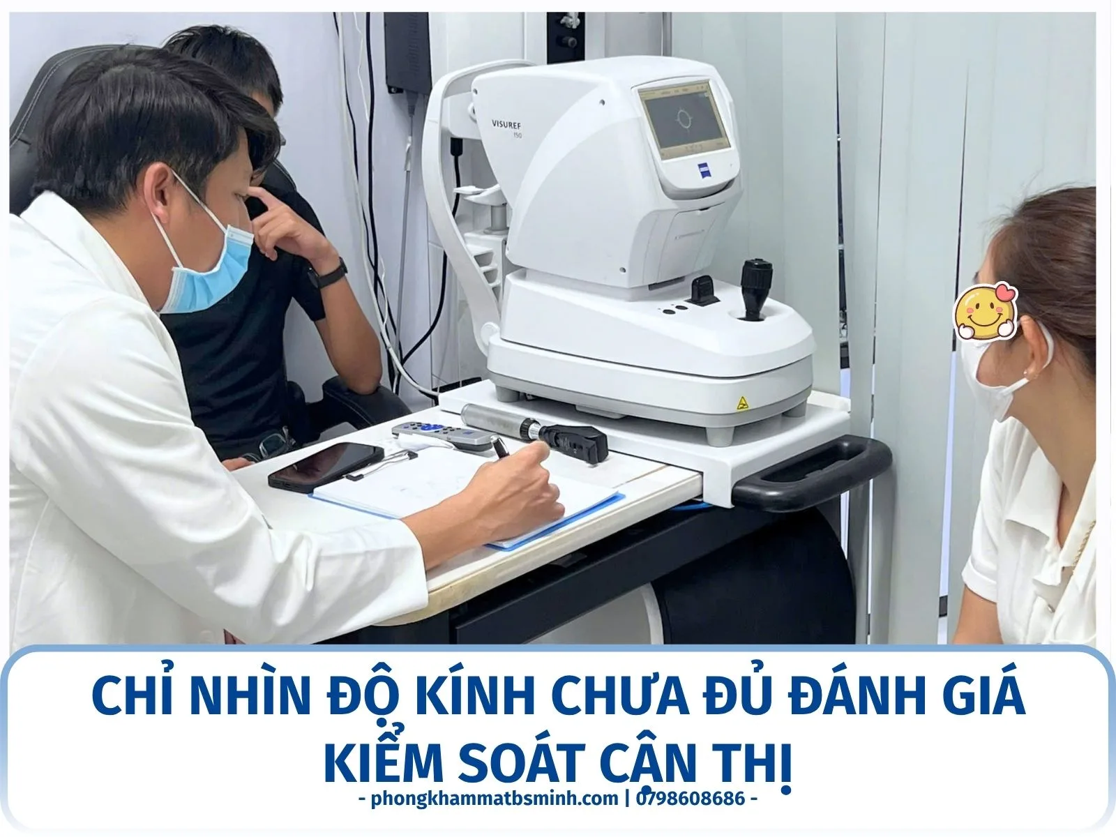Chỉ nhìn độ kính chưa đủ đánh giá kiểm soát cận thị