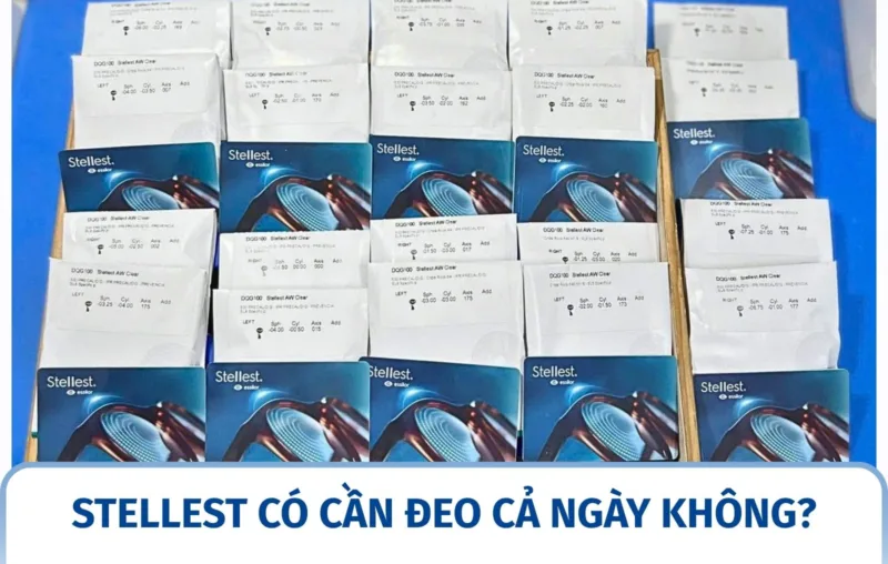 Stellest có cần đeo cả ngày không?