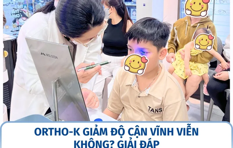 Ortho-K giảm độ cận vĩnh viễn không? Giải đáp