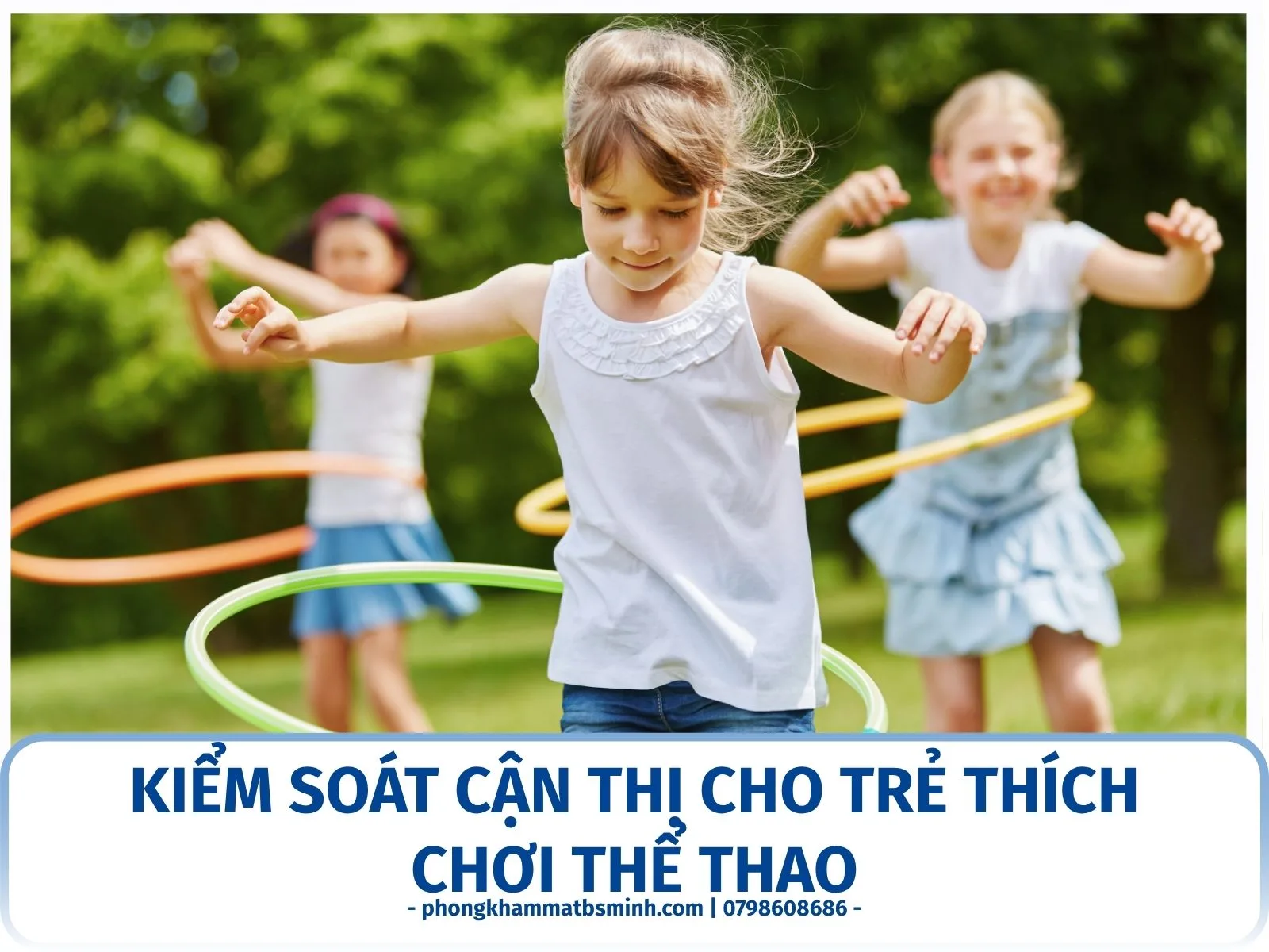 Kiểm soát cận thị cho trẻ thích chơi thể thao