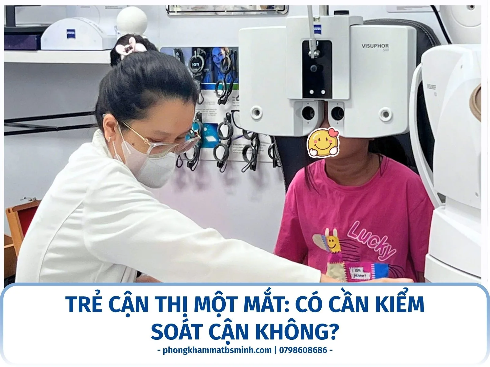 Trẻ cận thị một mắt: có cần kiểm soát cận không?