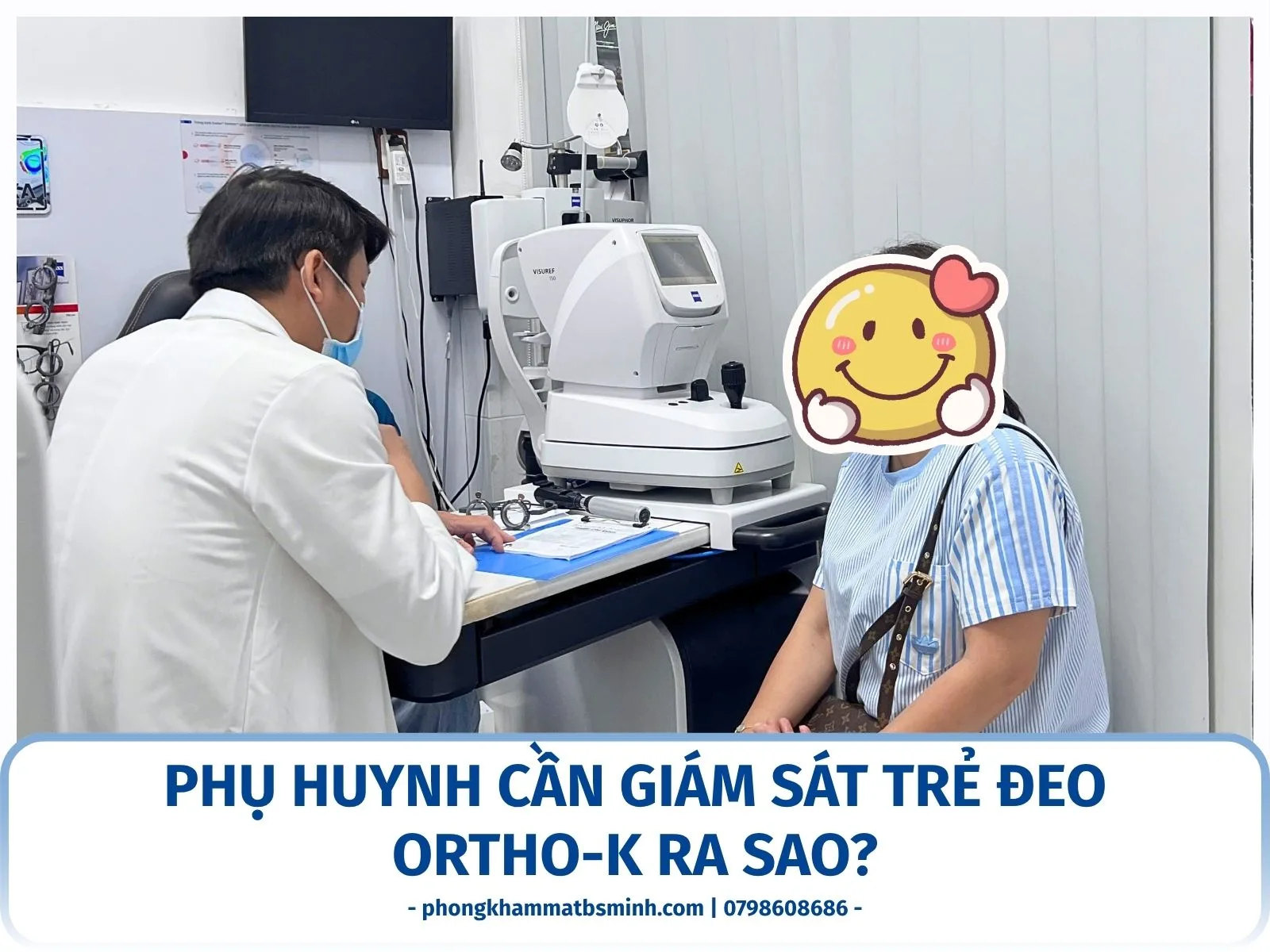 Phụ huynh cần giám sát trẻ đeo Ortho-K ra sao?